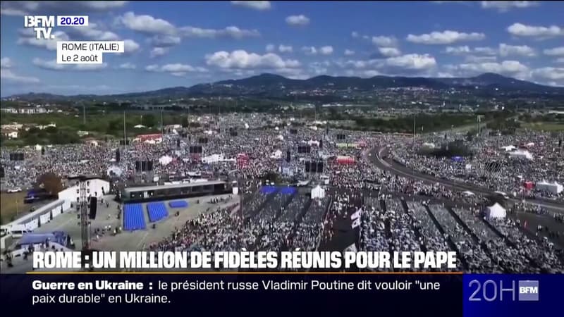 À Rome, un million de fidèles réunis pour le 