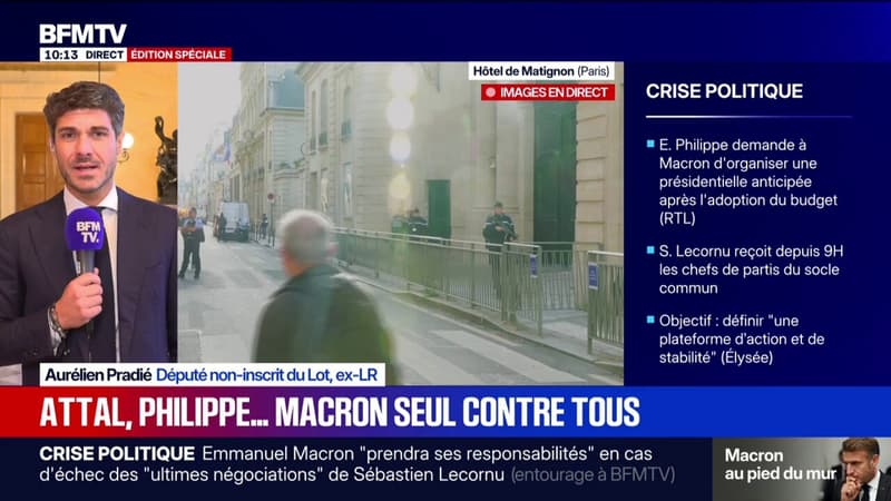 Aurélien Pradié (député non-inscrit du Lot): 