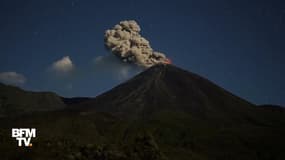 En Équateur, ce volcan est entré en éruption
