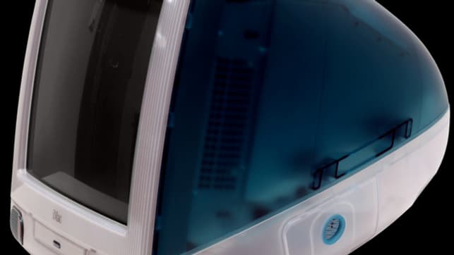 Un iMac G3 version belu Bondi Un iMac G3 version belu Bondi