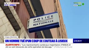 Un homme a été tué d'un coup de couteau mardi soir à Lisieux