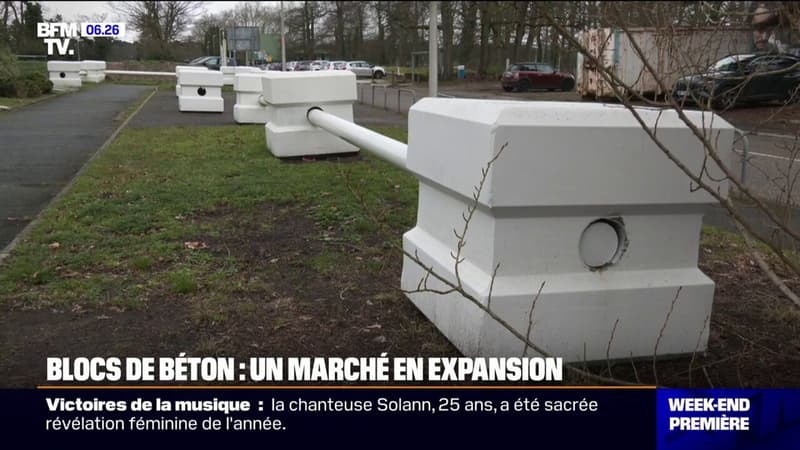 Sécurité: le marché des blocs de béton est en expansion