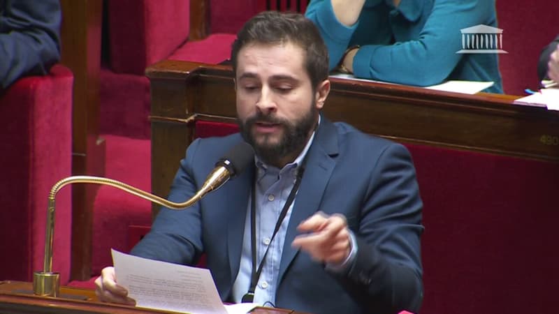 Sébastien Peytavie, député en situation de handicap, interpelle le gouvernement à propos de la réforme des retraites et la situation des soignants