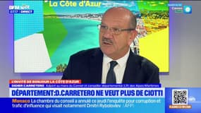 Alpes-Maritimes: Didier Carretero a réclamé l'exclusion d'Éric Ciotti du groupe majoritaire du conseil départemental