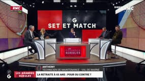 GG set et match : La retraite à 65 ans, pour ou contre ? "La retraite nous angoisse dès l'âge de 20 ans"
