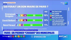 Paris: un premier "croquis" des municipales