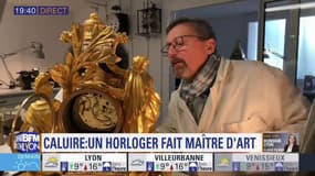 François Simon-Fustier, 1er horloger de France à obtenir le titre de Maître d'art