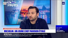 Guide Michelin: une étoile pendant la crise sanitaire, "une lueur d'espoir" pour Jason Gouzy, chef du restaurant "Le Pantagruel" à Paris