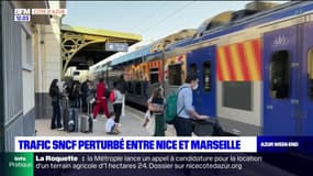 Nice: le trafic SNCF perturbé ce week-end