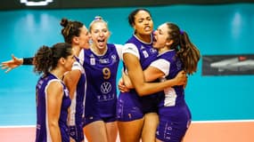 La joie des joueuses du Cannet. 