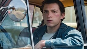 Tom Holland dans le thriller "Le Diable, tout le temps", disponible sur Netflix.