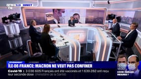 Covid : Emmanuel Macron ne veut pas confiner l'Île-de-France - 03/03