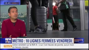 Grève à la RATP: "les perdants, ce sont les usagers des transports en commun", affirme Antoine Pavamani, président de l'association la vignette du respect