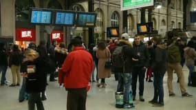 Une panne électrique a interrompu le trafic à la gare Saint-Lazare le 26 décembre 2017