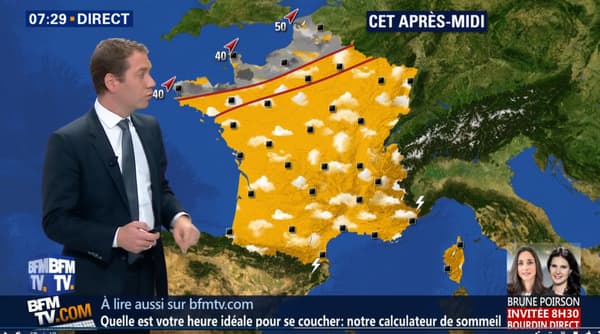 Météo du mardi 24 avril après-midi Météo du mardi 24 avril après-midi