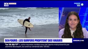 Six-Fours-les-Plages: les surfeurs ont profité des vagues exceptionnellement hautes