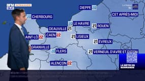 Météo Normandie: un ciel nuageux et un risque d'averses, 20°C au Havre et 21°C à Rouen
