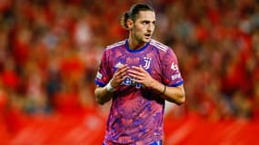 Adrien Rabiot lors de la demi-finale retour de Ligue Europa, FC Séville-Juventus (2-1, a.p.), le 18 mai 2023