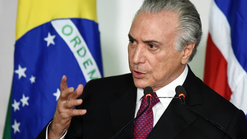 Le vice-président du Brésil, Michel Temer, en novembre 2015. 