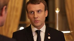 Emmanuel Macron, le 17 décembre 