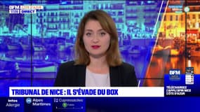 Tribunal de Nice: un jeune homme d'une vingtaine d'années s'évade du box