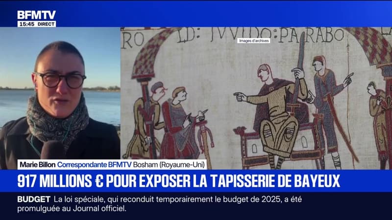 Le Royaume-Uni va assurer la tapisserie de Bayeux à hauteur de 917 millions d'euros
