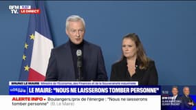 Bruno Le Maire rappelle aux boulangers qu'il est possible d'avoir "jusqu'à 40% de remise sur la facture d'électricité" grâce au cumul des aides de l'État