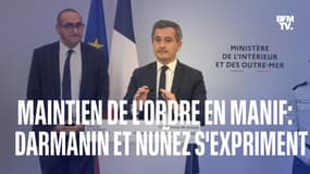 La conférence de presse de Gérald Darmanin et Laurent Nuñez, en intégralité