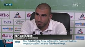 L'AS Monaco "reste une grande équipe" pour le gardien de Saint-Etienne, Stéphane Ruffier.