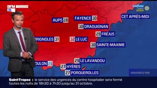 Météo Var: un lundi particulièrement chaud et ensoleillé, 25°C à Toulon et 32°C au Luc