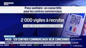 Pass sanitaire: un casse-tête pour les centres commerciaux