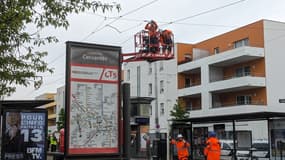La CTS Strasbourg procède à des travaux de remise en état du caténaire arraché, perturbant le trafic des lignes A et D 