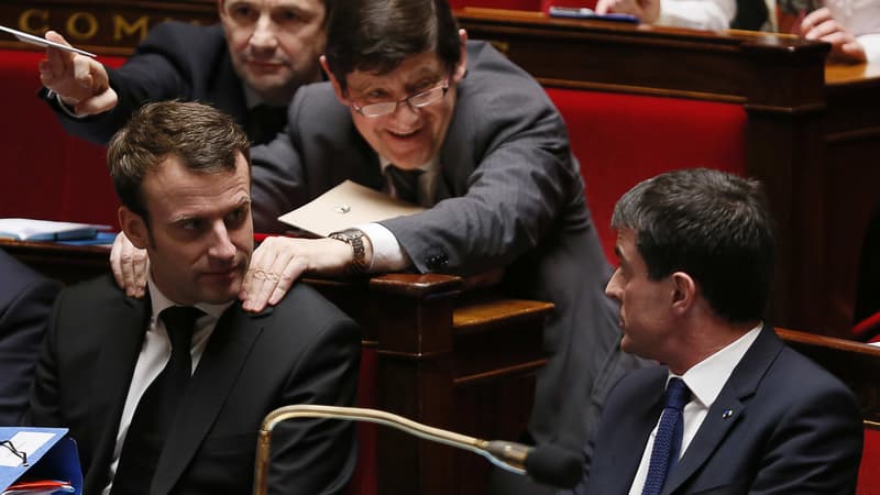 Emmanuel Macron était visiblement tendu.