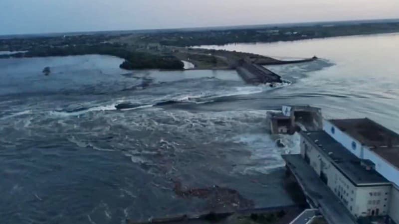 Le barrage de Kakhovka, un point stratégique au sud de l'Ukraine déjà menacé en novembre 2022
