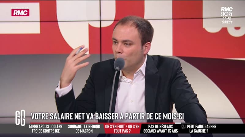 Le salaire net va baisser au mois de janvier: "Après les taxes il ne reste rien", dénonce Charles Consigny