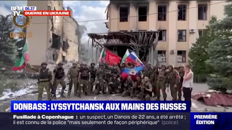 Guerre en Ukraine: les Russes revendiquent la prise de Lyssytchansk