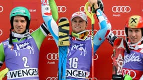 Alexis Pinturault vainqueur à Wengen