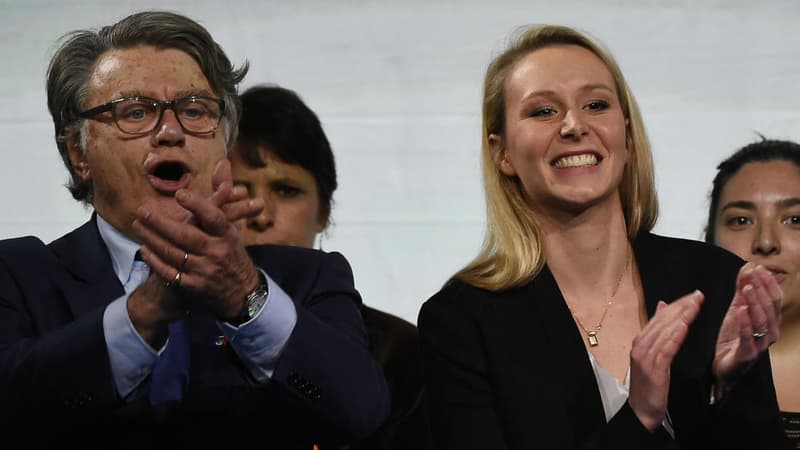 Gilbert Collard et Marion Maréchal-Le Pen