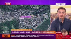Incendie à Laon: deux pompiers ensevelis toujours portés disparus 