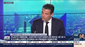 Laurent Favre (Plastic Omnium) : Plastic Omnium annonce un nouveau plan d'économies annuelles de 240 millions d'euros - 23/07