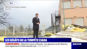 Les images des dégâts de la tempête Ciara
