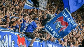 Les supporters du RCS parés pour la Ligue Europa