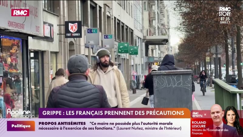 Grippe : les Français prennent des précautions