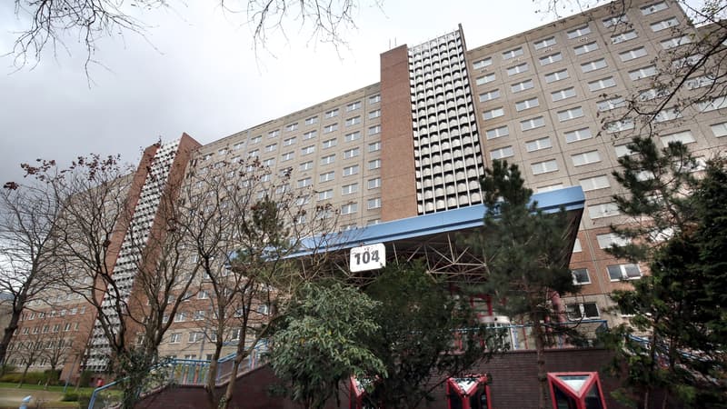 Un bâtiment de l'ancien siège de la Stasi, à Berlin. 