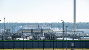 La station de réception de Nord Stream 2 à Lubmin, sur la mer Baltique, dans le nord-est de l'Allemagne, le 1er mars 2022