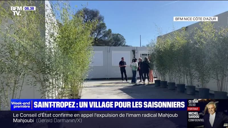 À Saint-Tropez, la municipalité installe un village démontable pour loger les saisonniers