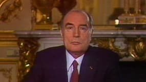 Les premiers voeux de François Mitterrand, en 1981