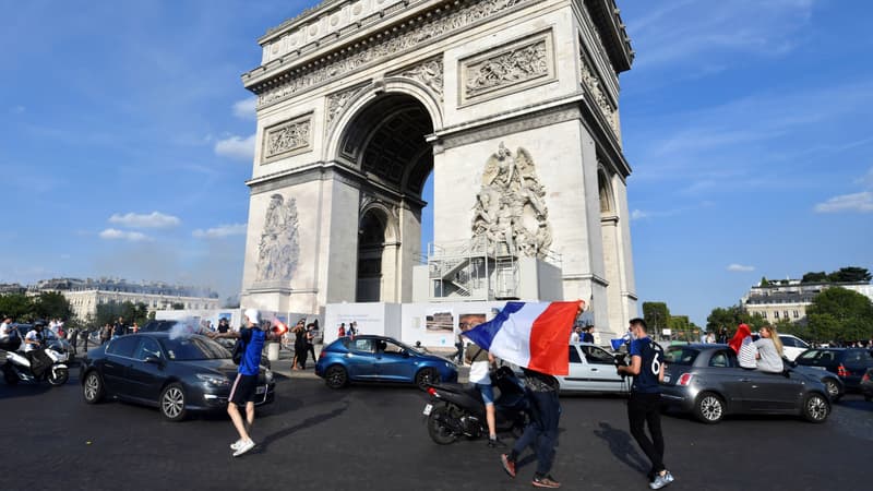La préfecture de police anticipe un envahissement des Champs-Elysées en cas de victoire des Bleus.