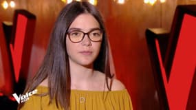 Marie, candidate de la nouvelle saison de The Voice Kids