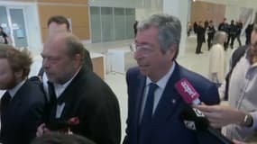 Patrick Balkany vient d'arriver seul au tribunal